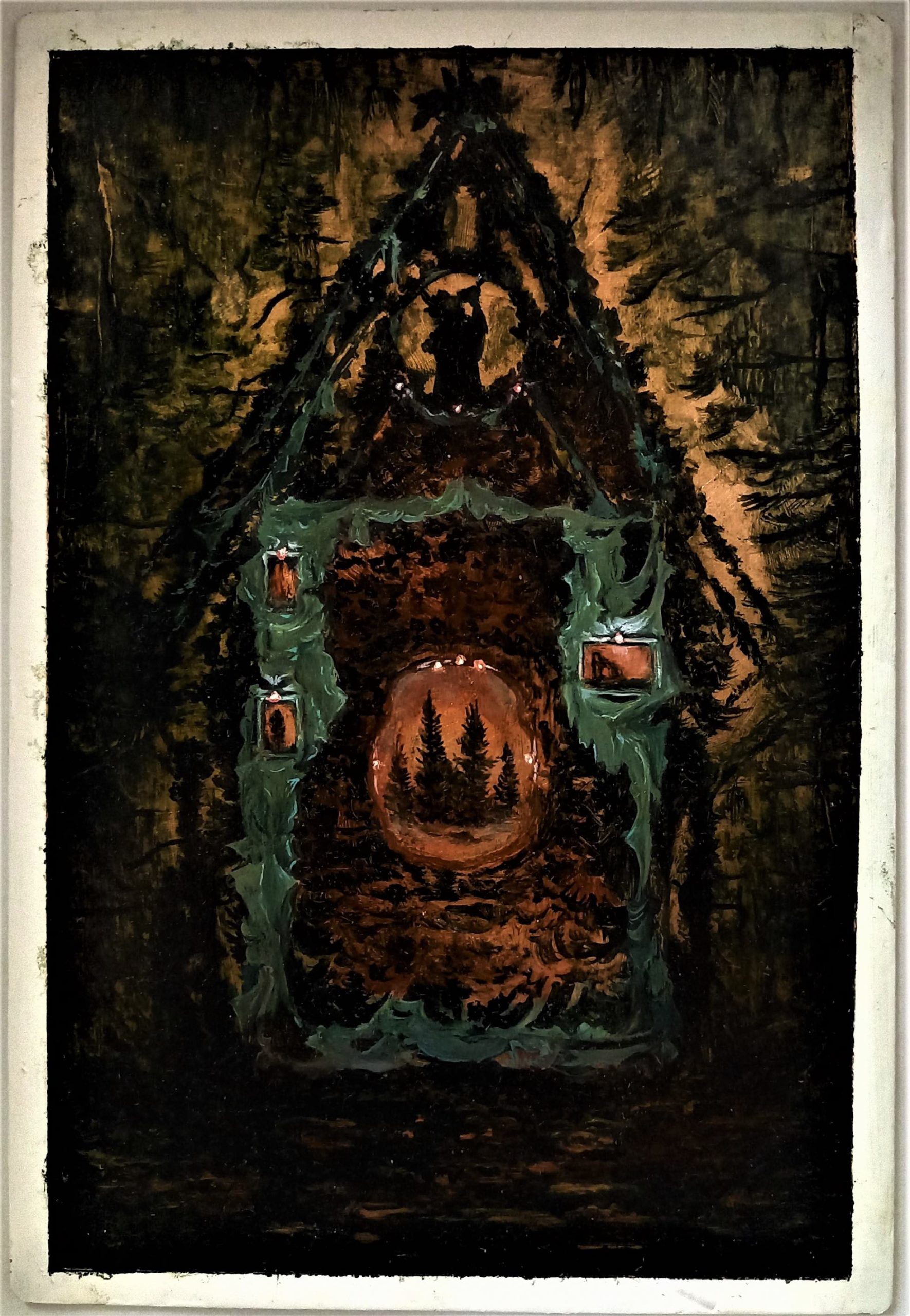 Joanna Whittle Forest Shrine painting